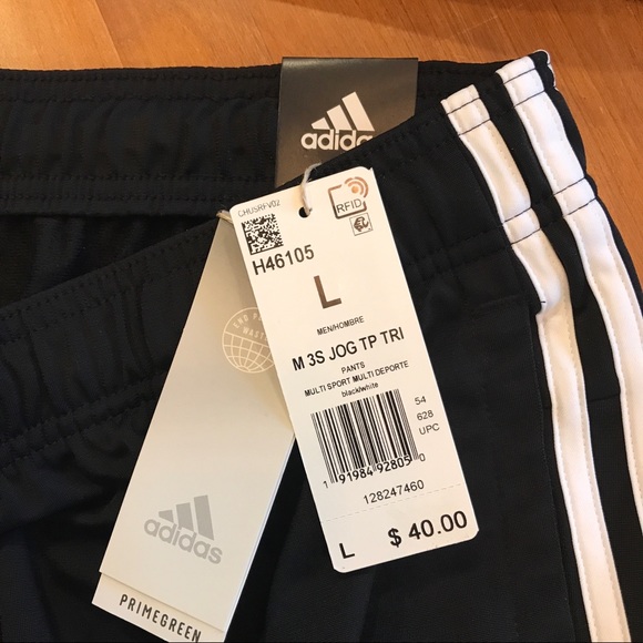 ADIDAS Essentials Black 3-Stripes Track Suit - Picture 16 of 16
